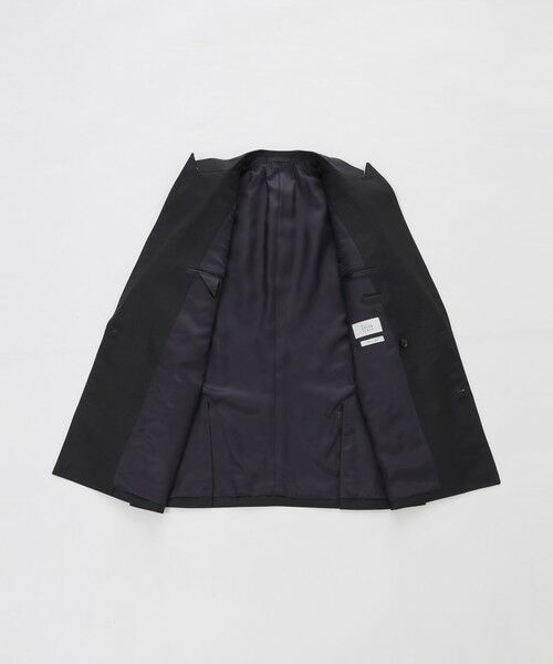 SANYO ESSENTIALS / サンヨーエッセンシャルズ ノーカラージャケット | モヘヤブレンドダブルブレザー | 詳細10