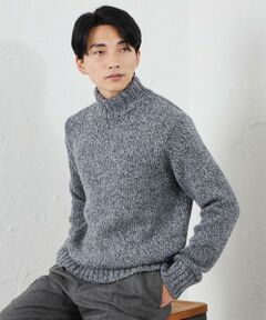 SANYO ESSENTIALS / サンヨーエッセンシャルズ ニット・セーター | カシミヤハイネックセーター