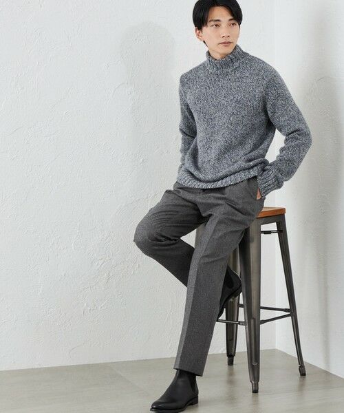 SANYO ESSENTIALS / サンヨーエッセンシャルズ ニット・セーター | カシミヤハイネックセーター | 詳細1
