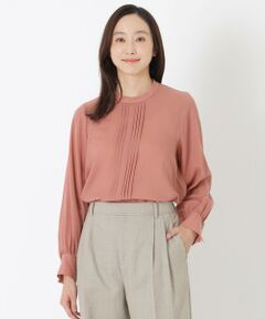 SANYO ESSENTIALS / サンヨーエッセンシャルズ シャツ・ブラウス | フロントタックブラウス