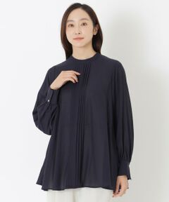 SANYO ESSENTIALS / サンヨーエッセンシャルズ シャツ・ブラウス | フロントタックブラウス