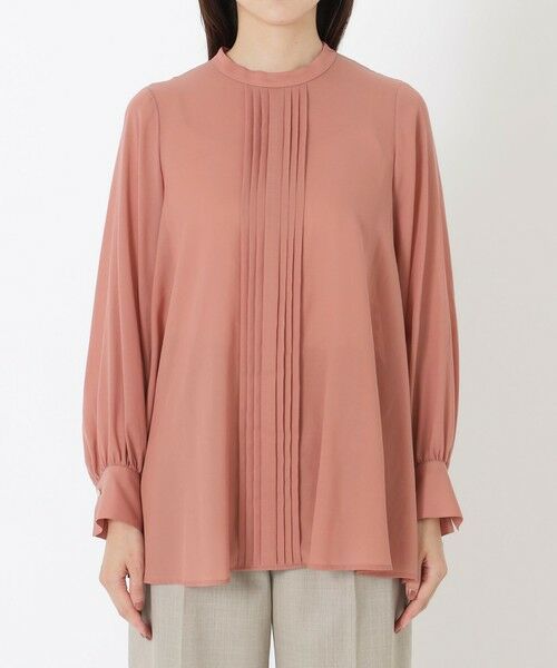 SANYO ESSENTIALS / サンヨーエッセンシャルズ シャツ・ブラウス | フロントタックブラウス | 詳細3