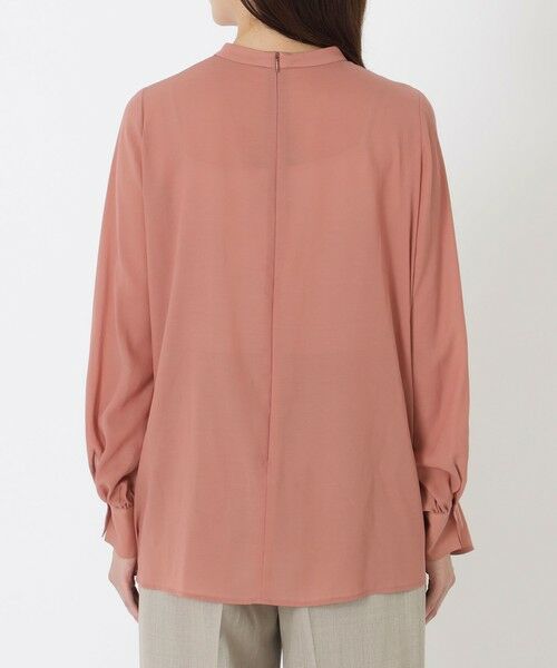 SANYO ESSENTIALS / サンヨーエッセンシャルズ シャツ・ブラウス | フロントタックブラウス | 詳細5