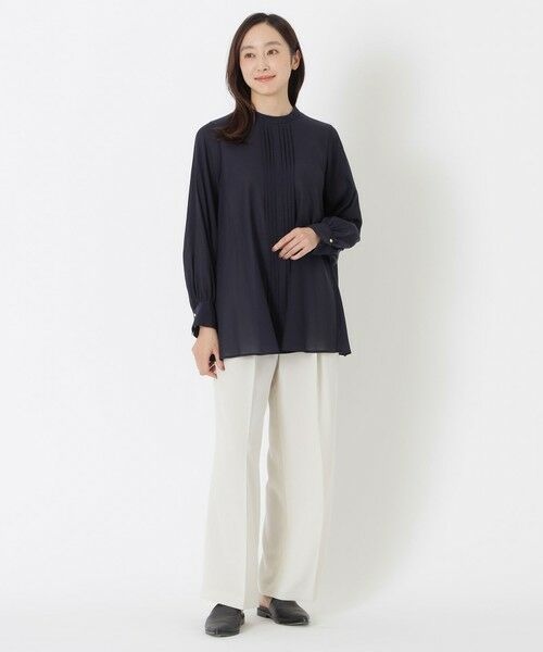 SANYO ESSENTIALS / サンヨーエッセンシャルズ シャツ・ブラウス | フロントタックブラウス | 詳細2