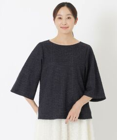 SANYO ESSENTIALS / サンヨーエッセンシャルズ シャツ・ブラウス | ツイードジャージープルオーバー