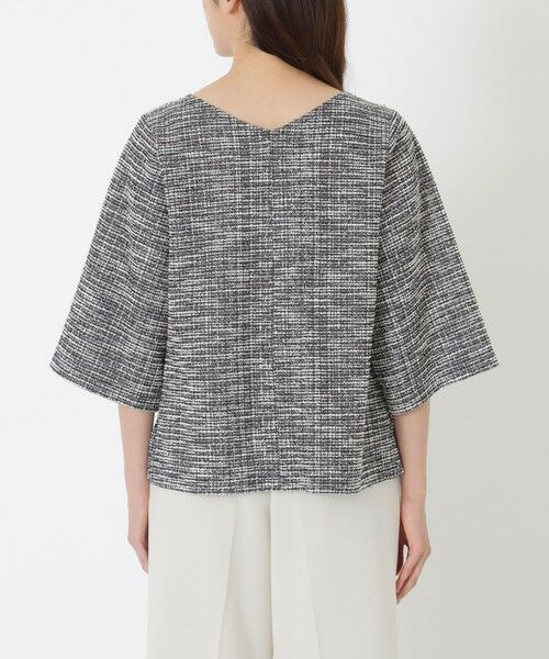 SANYO ESSENTIALS / サンヨーエッセンシャルズ シャツ・ブラウス | ツイードジャージープルオーバー | 詳細6