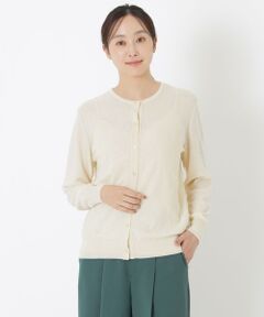 SANYO ESSENTIALS / サンヨーエッセンシャルズ ニット・セーター | ラメスパンコールカーディガン