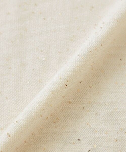 SANYO ESSENTIALS / サンヨーエッセンシャルズ ニット・セーター | ラメスパンコールカーディガン | 詳細7