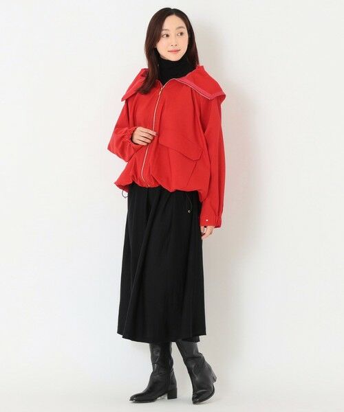 SANYO ESSENTIALS / サンヨーエッセンシャルズ その他アウター | ＜アンブレラコート＞ストレッチツイル ショートブルゾン | 詳細1