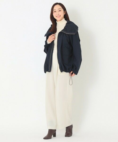 SANYO ESSENTIALS / サンヨーエッセンシャルズ その他アウター | ＜アンブレラコート＞ストレッチツイル ショートブルゾン | 詳細2