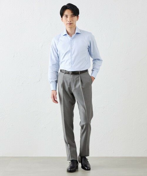 SANYO ESSENTIALS / サンヨーエッセンシャルズ シャツ・ブラウス | ギザプレミアムオックス | 詳細3