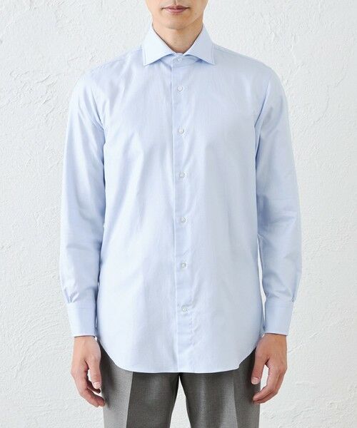 SANYO ESSENTIALS / サンヨーエッセンシャルズ シャツ・ブラウス | ギザプレミアムオックス | 詳細4