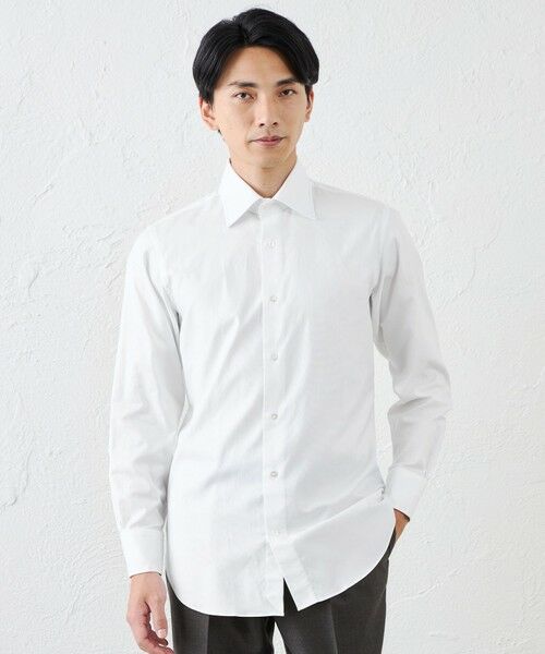 SANYO ESSENTIALS / サンヨーエッセンシャルズ シャツ・ブラウス | ギザプレミアムオックス | 詳細1