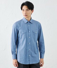 SANYO ESSENTIALS / サンヨーエッセンシャルズ シャツ・ブラウス | 2ポケットシャンブレーシャツ