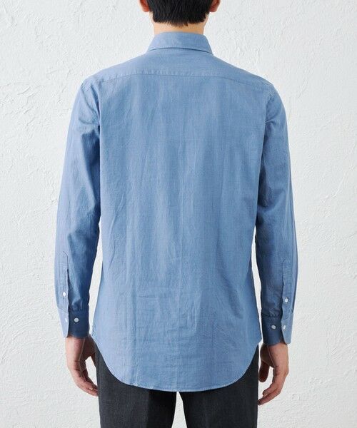 SANYO ESSENTIALS / サンヨーエッセンシャルズ シャツ・ブラウス | 2ポケットシャンブレーシャツ | 詳細4