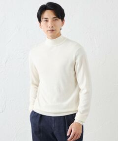 SANYO ESSENTIALS / サンヨーエッセンシャルズ ニット・セーター | 14Gメリノウールモックネック