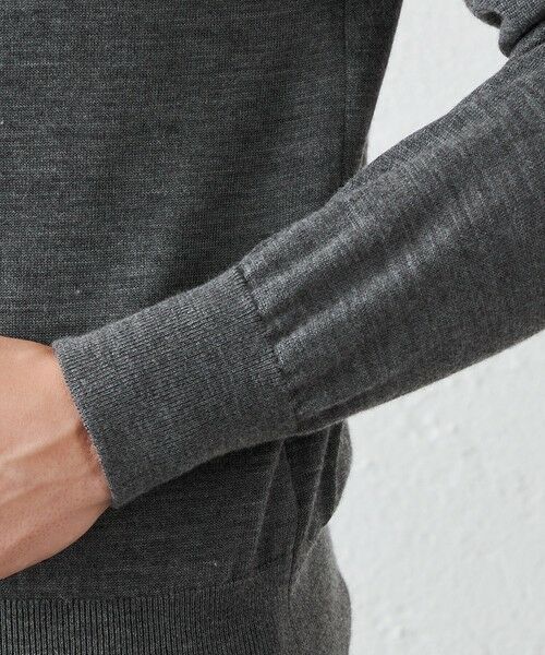 SANYO ESSENTIALS / サンヨーエッセンシャルズ ニット・セーター | 14Gメリノウールモックネック | 詳細8