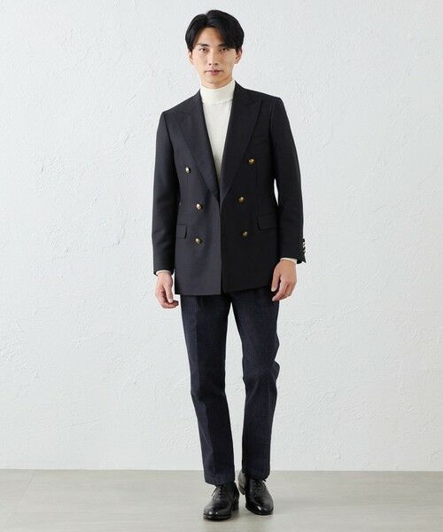 SANYO ESSENTIALS / サンヨーエッセンシャルズ ニット・セーター | 14Gメリノウールモックネック | 詳細2