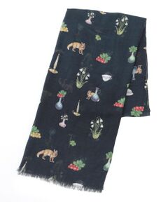 SANYO ESSENTIALS / サンヨーエッセンシャルズ マフラー・ショール・スヌード・ストール | 【AIKO FUKUDAコラボ】FIKAプリントストール