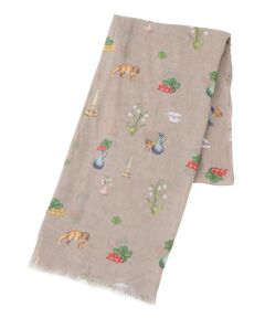 SANYO ESSENTIALS / サンヨーエッセンシャルズ マフラー・ショール・スヌード・ストール | 【AIKO FUKUDAコラボ】FIKAプリントストール