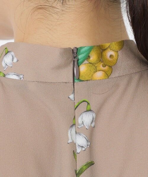 SANYO ESSENTIALS / サンヨーエッセンシャルズ ロング・マキシ丈ワンピース | 【AIKO FUKUDAコラボ】FIKAプリントワンピース | 詳細7