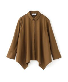 SANYO ESSENTIALS / サンヨーエッセンシャルズ シャツ・ブラウス | 【DRESOPHY】バランサーキュラーブラウス