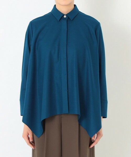 SANYO ESSENTIALS / サンヨーエッセンシャルズ シャツ・ブラウス | 【DRESOPHY】バランサーキュラーブラウス | 詳細3