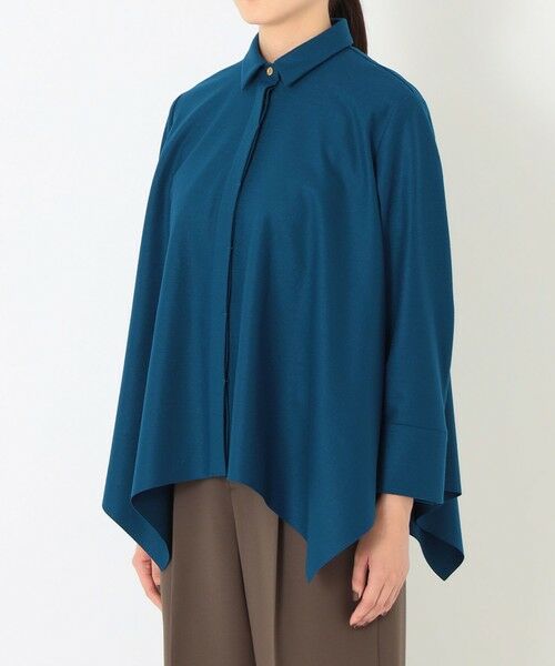 SANYO ESSENTIALS / サンヨーエッセンシャルズ シャツ・ブラウス | 【DRESOPHY】バランサーキュラーブラウス | 詳細4