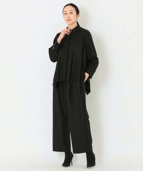 SANYO ESSENTIALS / サンヨーエッセンシャルズ シャツ・ブラウス | 【DRESOPHY】バランサーキュラーブラウス | 詳細1