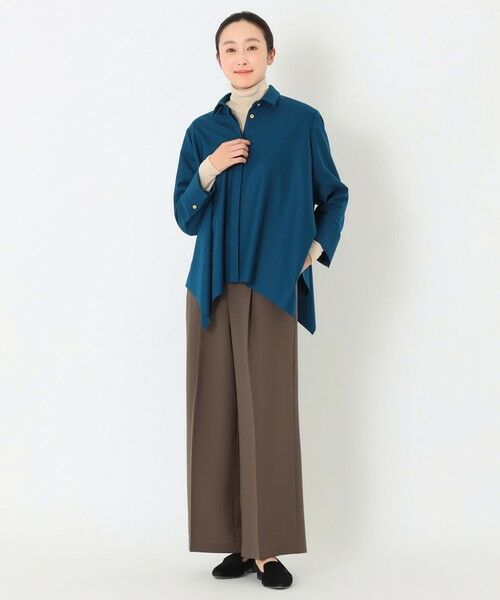 SANYO ESSENTIALS / サンヨーエッセンシャルズ シャツ・ブラウス | 【DRESOPHY】バランサーキュラーブラウス | 詳細2