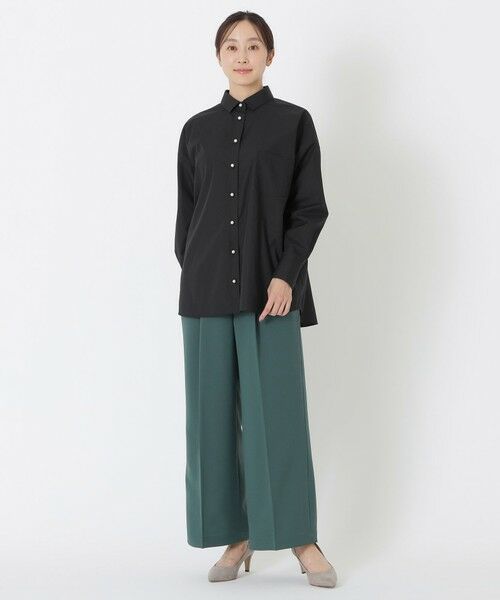 SANYO ESSENTIALS / サンヨーエッセンシャルズ シャツ・ブラウス | 【AMARC CHANNEL 掲載】パールボタンレギュラーカラーシャツ | 詳細3