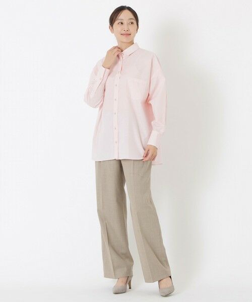SANYO ESSENTIALS / サンヨーエッセンシャルズ シャツ・ブラウス | 【AMARC CHANNEL 掲載】パールボタンレギュラーカラーシャツ | 詳細4