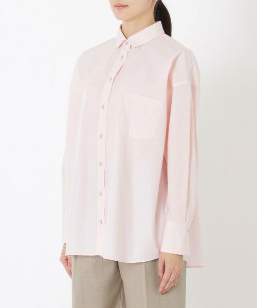 SANYO ESSENTIALS / サンヨーエッセンシャルズ シャツ・ブラウス | 【AMARC CHANNEL 掲載】パールボタンレギュラーカラーシャツ | 詳細6