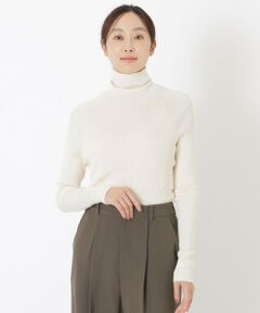 SANYO ESSENTIALS / サンヨーエッセンシャルズ ニット・セーター | 【AMARC CHANNEL 掲載】【ウォッシャブルシルク】タートルネック