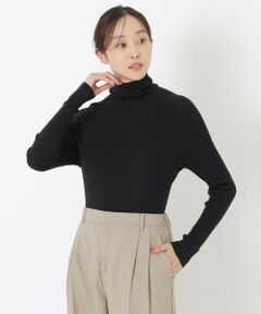 SANYO ESSENTIALS / サンヨーエッセンシャルズ ニット・セーター | 【AMARC CHANNEL 掲載】【ウォッシャブルシルク】タートルネック