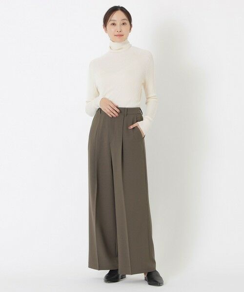 SANYO ESSENTIALS / サンヨーエッセンシャルズ ニット・セーター | 【AMARC CHANNEL 掲載】【ウォッシャブルシルク】タートルネック | 詳細3