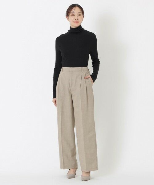 SANYO ESSENTIALS / サンヨーエッセンシャルズ ニット・セーター | 【AMARC CHANNEL 掲載】【ウォッシャブルシルク】タートルネック | 詳細5