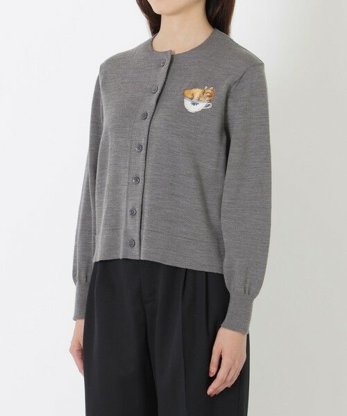 SANYO ESSENTIALS / サンヨーエッセンシャルズ ニット・セーター | 【AIKO FUKUDAコラボ】FIKAエンブレムニット | 詳細4