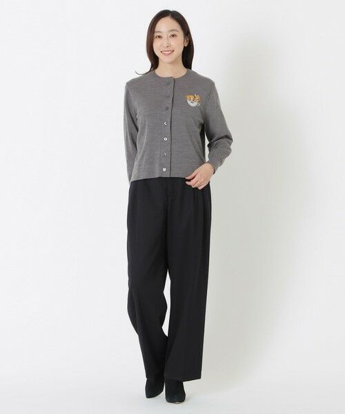 SANYO ESSENTIALS / サンヨーエッセンシャルズ ニット・セーター | 【AIKO FUKUDAコラボ】FIKAエンブレムニット | 詳細1