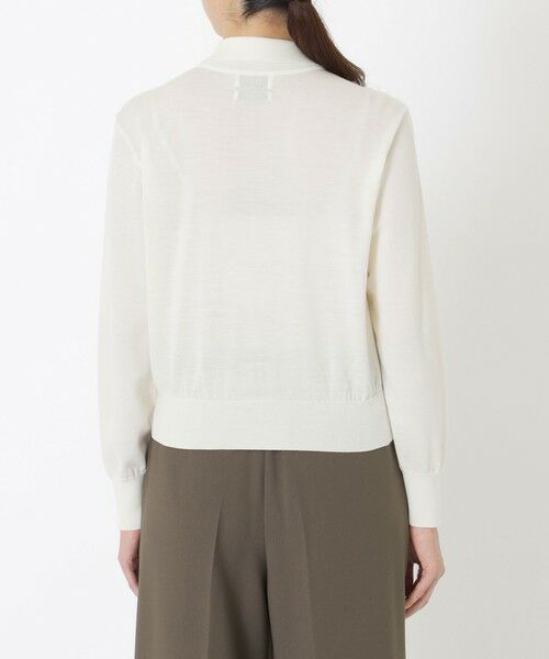 SANYO ESSENTIALS / サンヨーエッセンシャルズ ニット・セーター | フェザーコンビニット | 詳細5