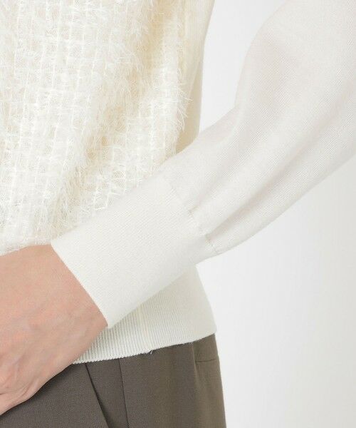 SANYO ESSENTIALS / サンヨーエッセンシャルズ ニット・セーター | フェザーコンビニット | 詳細6