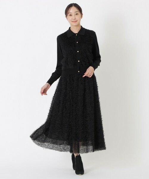 SANYO ESSENTIALS / サンヨーエッセンシャルズ ニット・セーター | フェザーコンビニット | 詳細2