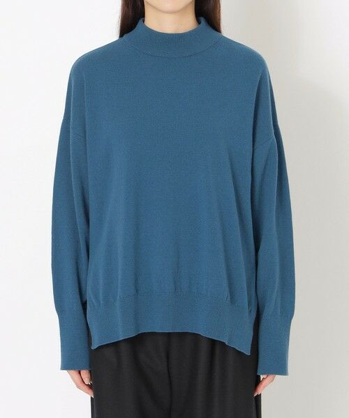 SANYO ESSENTIALS / サンヨーエッセンシャルズ ニット・セーター | モックネックプルオーバー | 詳細5