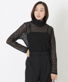 SANYO ESSENTIALS / サンヨーエッセンシャルズ カットソー | レースタートルカットソー