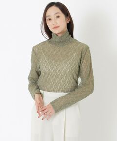 SANYO ESSENTIALS / サンヨーエッセンシャルズ カットソー | レースタートルカットソー