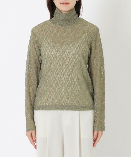 SANYO ESSENTIALS / サンヨーエッセンシャルズ カットソー | レースタートルカットソー | 詳細5