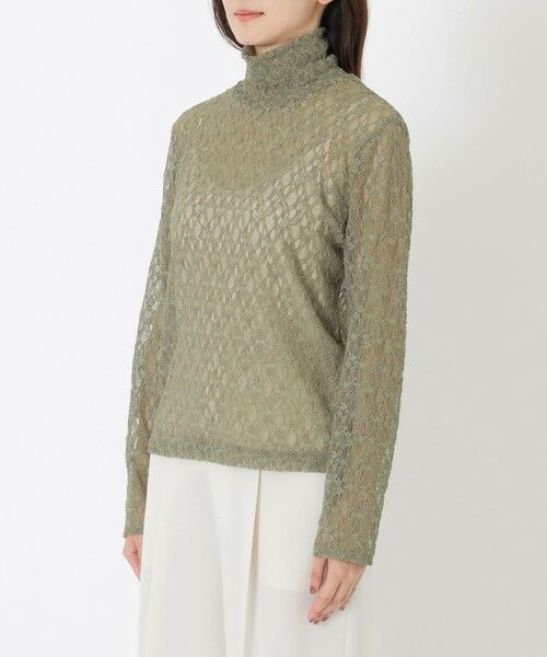 SANYO ESSENTIALS / サンヨーエッセンシャルズ カットソー | レースタートルカットソー | 詳細6