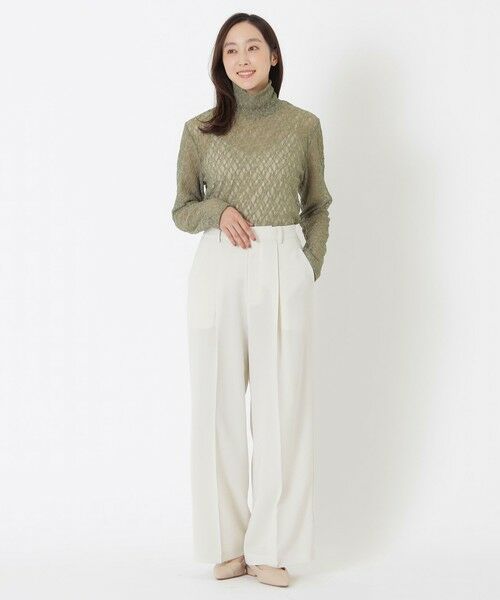 SANYO ESSENTIALS / サンヨーエッセンシャルズ その他パンツ | トリプルツイストタックワイドパンツ | 詳細1