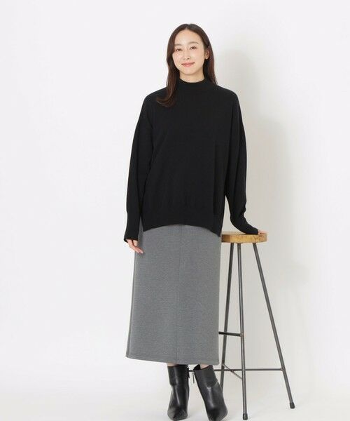 SANYO ESSENTIALS / サンヨーエッセンシャルズ ロング・マキシ丈スカート | ダンボールアイラインスカート | 詳細1