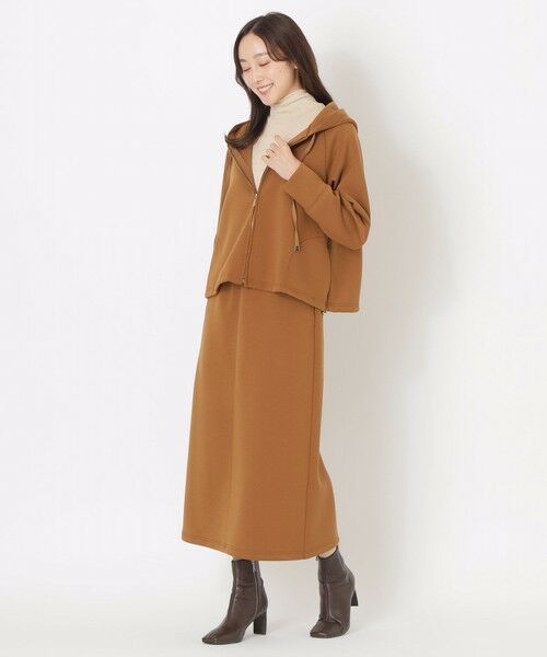 SANYO ESSENTIALS / サンヨーエッセンシャルズ ロング・マキシ丈スカート | ダンボールアイラインスカート | 詳細2